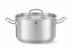 TEGAME CON COPERCHIO PER CARNE, HENDI, KITCHEN LINE, 6L, Ø240X(H)135MM - 836309