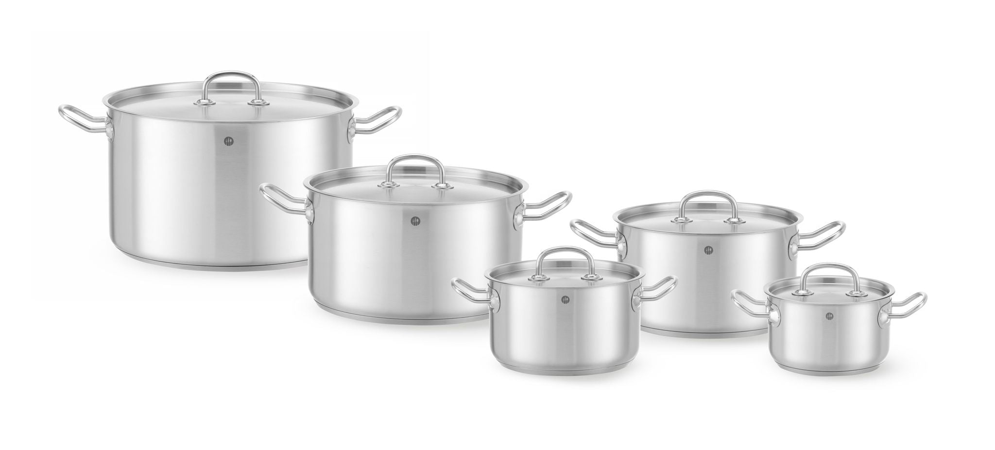 TEGAME CON COPERCHIO PER CARNE, HENDI, KITCHEN LINE, 3,5L, Ø200X(H)115MM - 836200