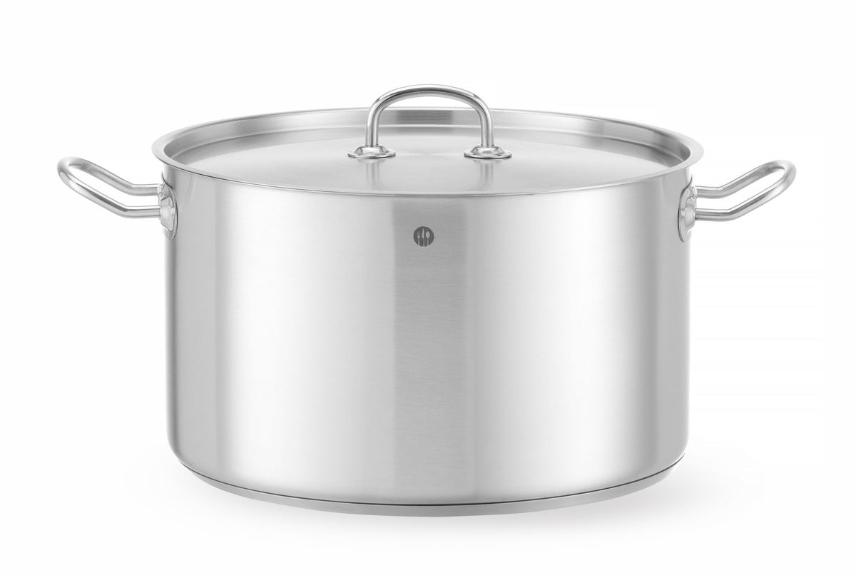 TEGAME CON COPERCHIO PER CARNE, HENDI, KITCHEN LINE, 1,8L, Ø160X(H)95MM - 836101