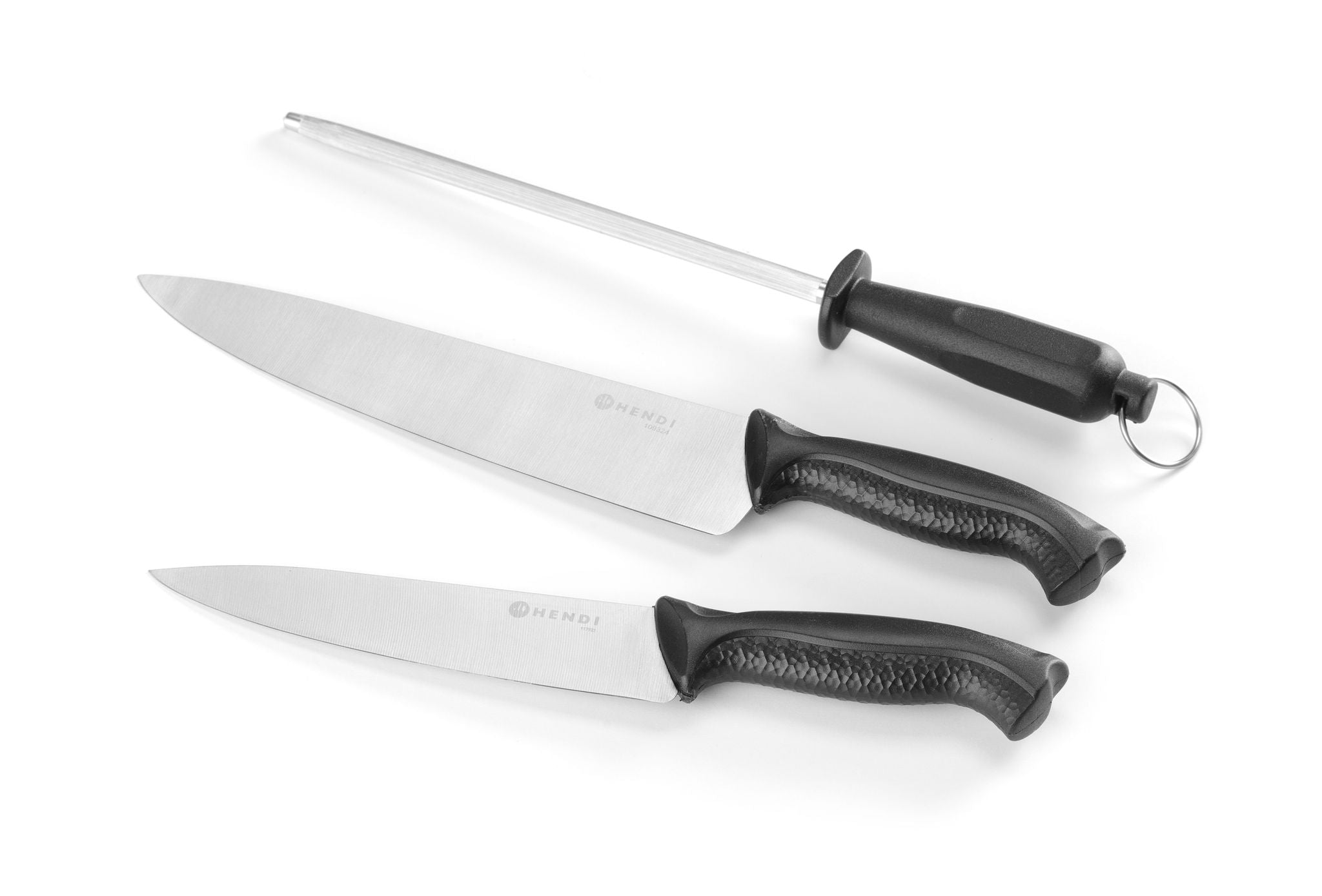 SET DI COLTELLI, 3 PEZZI, HENDI, NERO, (L)380MM - 842683