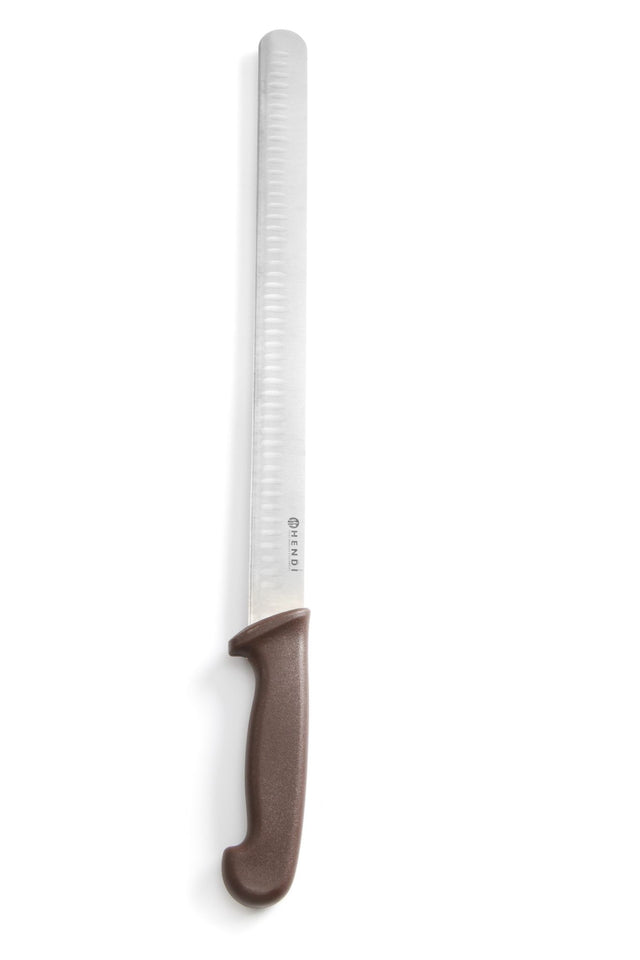 COLTELLO PER PROSCIUTTO/SALMONE, HENDI, MARRONE, (L)490MM - 842966