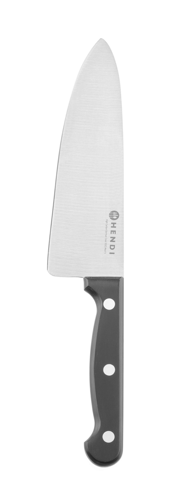 COLTELLO DA CHEF 150 MM, STAMPATO, HENDI, PROFI LINE, NERO, (L)285MM - 844489