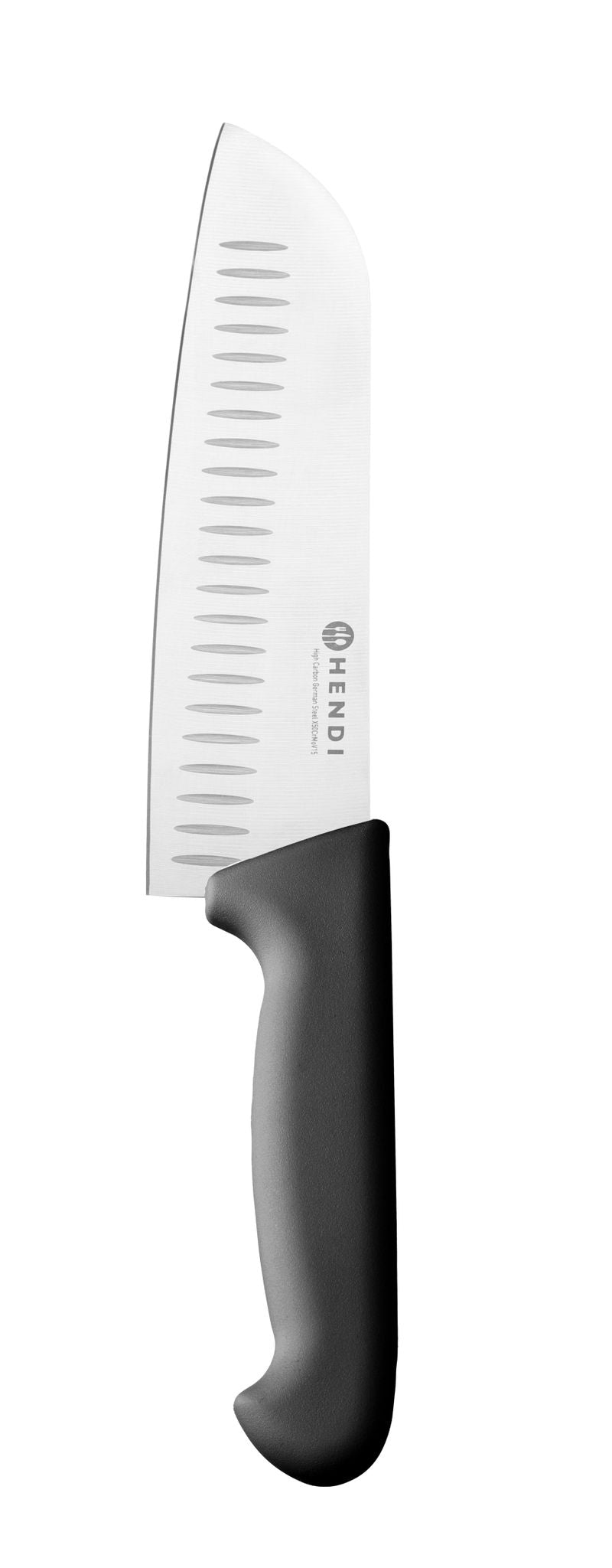 COLTELLO SANTOKU, 180 MM, UNIVERSALE, HENDI, PROFI LINE, NERO, (L)295MM - 845264
