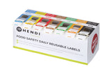 SET DI ADESIVI PER LA SICUREZZA ALIMENTARE, MULTIUSO, FACILE DA RIMUOVERE, CON DISPENSER, HENDI, 240 - 850688