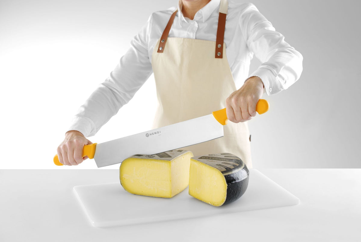 COLTELLO PER FORMAGGIO A DOPPIO MANICO, HENDI, ARANCIA, (L)655MM - 856413