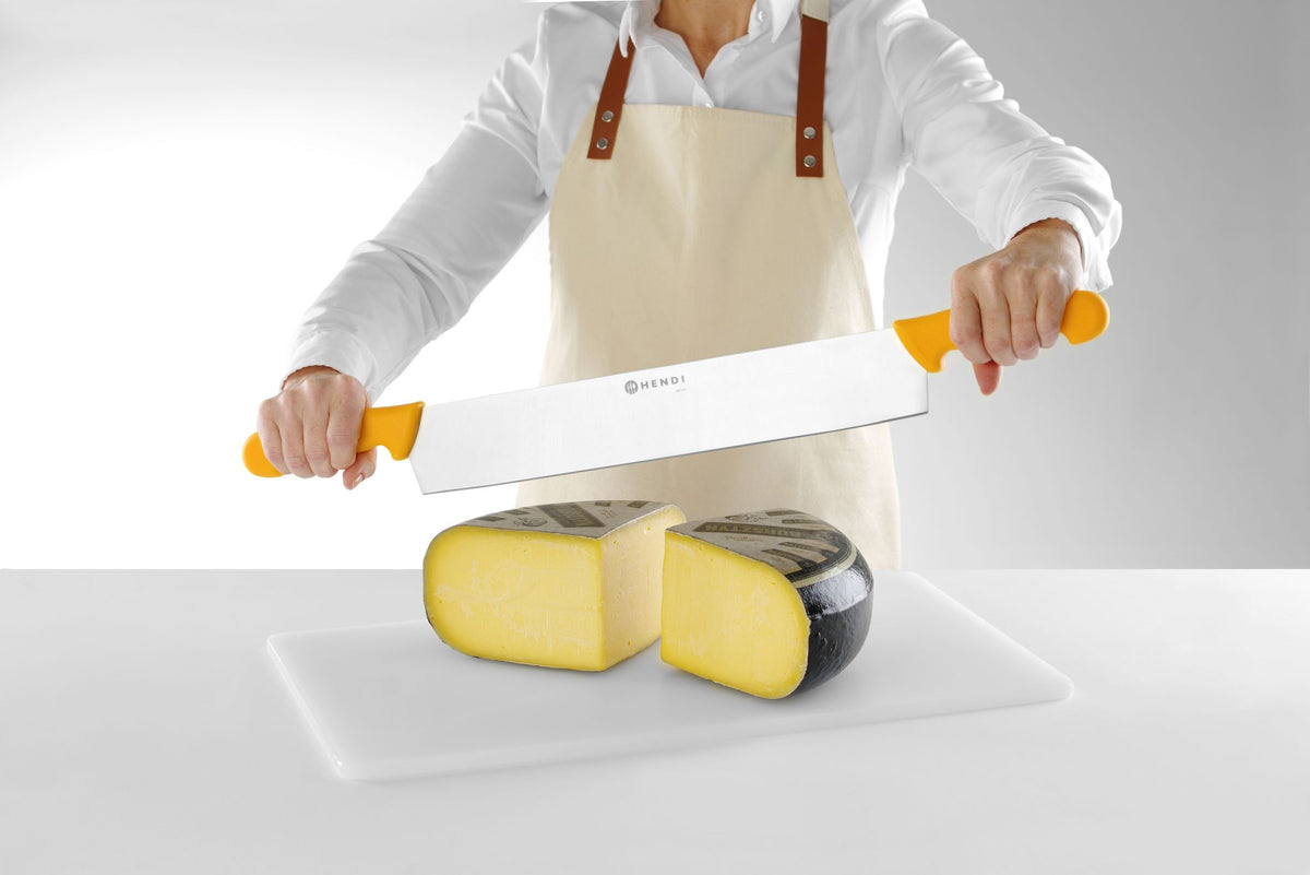 COLTELLO PER FORMAGGIO A DOPPIO MANICO, HENDI, ARANCIA, (L)655MM - 856413