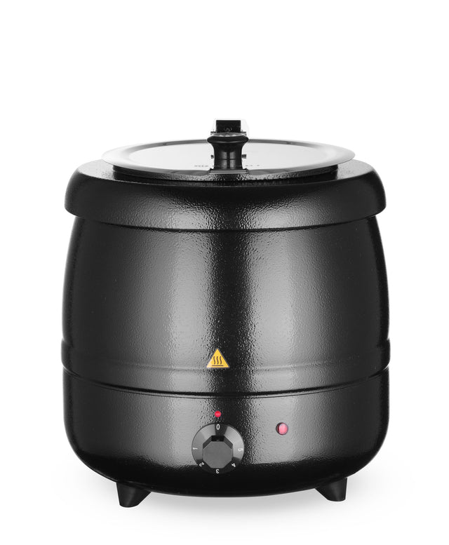 BOLLITORE PER ZUPPE., HENDI, KITCHEN LINE, 8L, NERO, 230V/400W, Ø330X(H)363MM - 860083