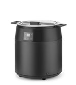 BOLLITORE PER ZUPPE SENZA ACQUA, 10L, HENDI, 10L, NERO, 230V/450W, Ø330X(H)398MM - 860564
