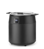 BOLLITORE PER ZUPPE SENZA ACQUA, 10L, HENDI, 10L, NERO, 230V/450W, Ø330X(H)398MM - 860564