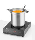 BOLLITORE PER ZUPPE SENZA ACQUA, 10L, HENDI, 10L, NERO, 230V/450W, Ø330X(H)398MM - 860564