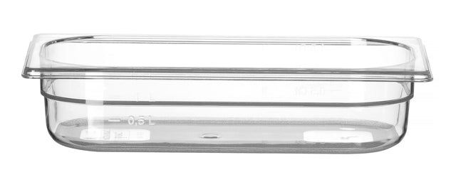 CONTENITORE GN 1/2 COOL, HENDI, COOL, GN 1/2, 9L, TRASPARENTE, 325X265X(H)150MM - 882115