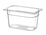 GN 1/4 CONTENITORE COOL, HENDI, COOL, GN 1/4, 2,6L, TRASPARENTE, 265X163X(H)100MM - 882252