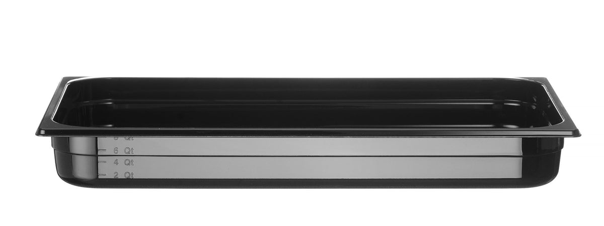 CONTENITORE GN 1/1 COOL, HENDI, COOL, GN 1/1, 9L, NERO, 530X325X(H)65MM - 882016
