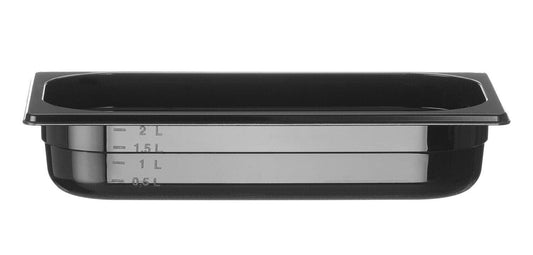 CONTENITORE GASTRONORM 1/3, PROFI LINE, GN 1/3, 2,5L, NERO, 325X176X(H)65MM
