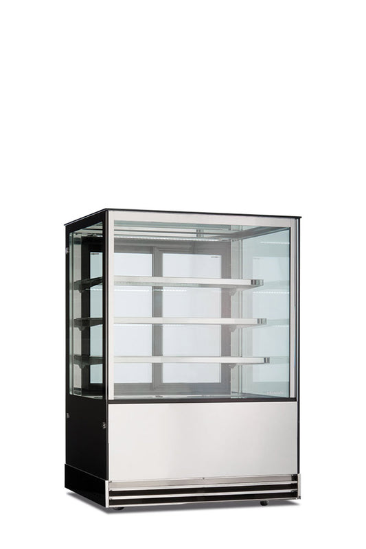 COMPTOIRS À PÂTISSERIE EN VERRE À QUATRE FACE - DELUXE 93 PSV