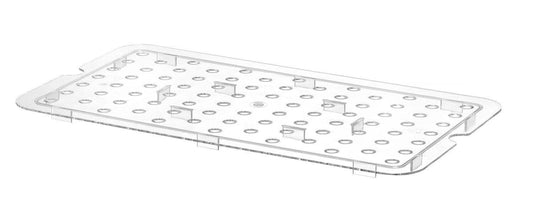 SGOCCIOLATOIO GASTRONORM, PROFI LINE, GN 1/1, TRASPARENTE, 467X263MM