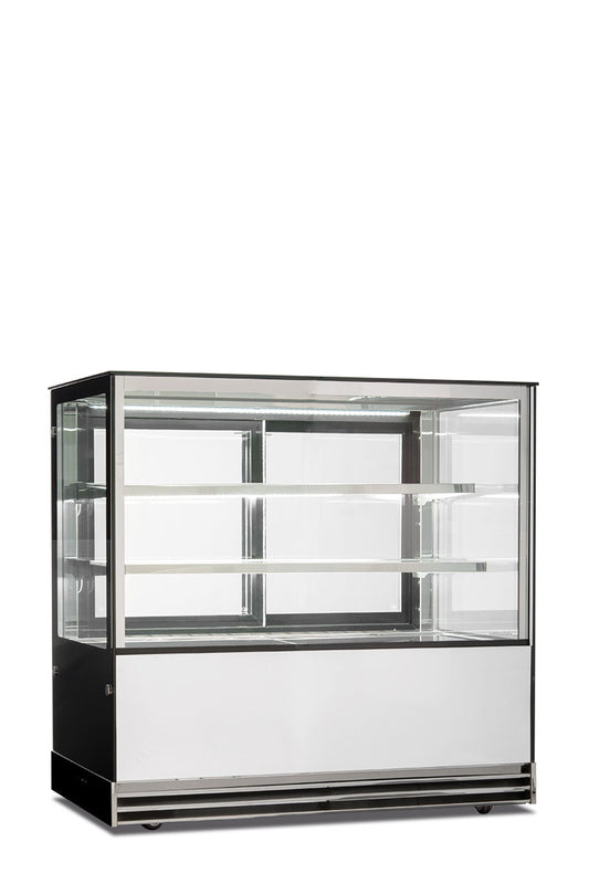 COMPTOIRS À PÂTISSERIE EN VERRE À QUATRE FACE DELUXE 122 PSV