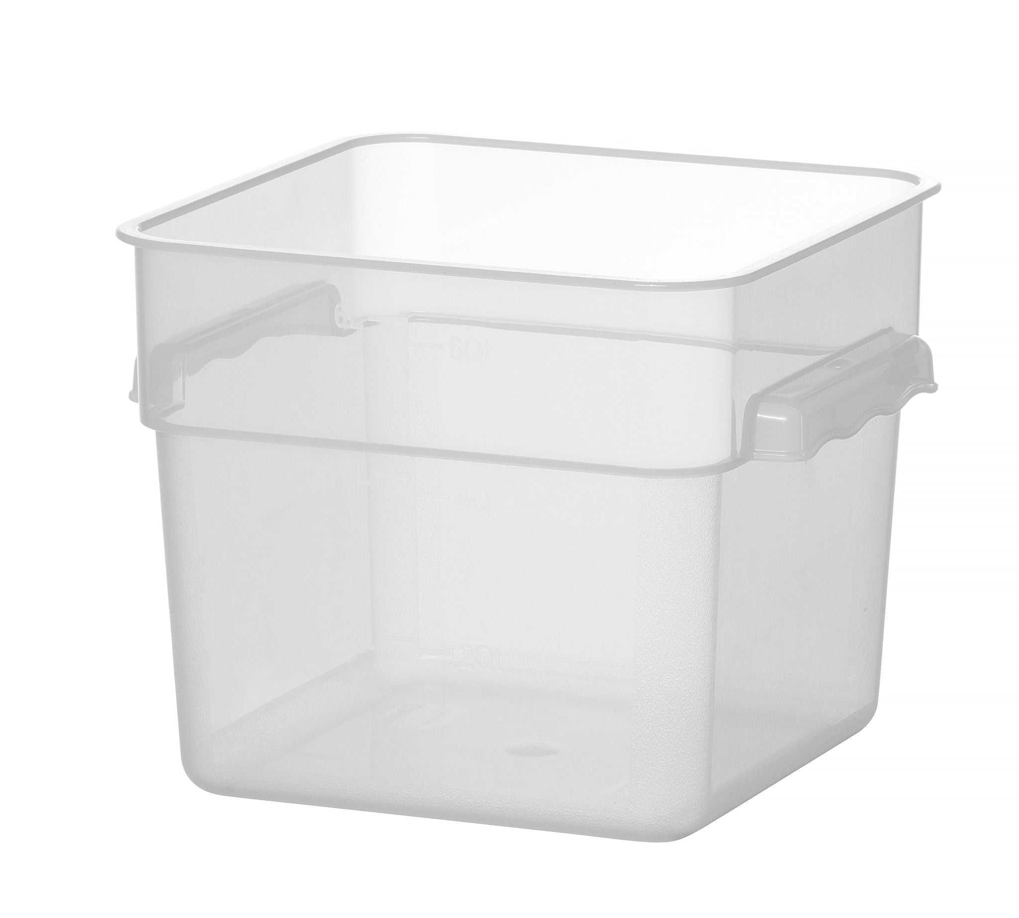 CONTENITORE PER ALIMENTI GRADUATO, HENDI, 5,7L, 235X235X(H)180MM - 870921