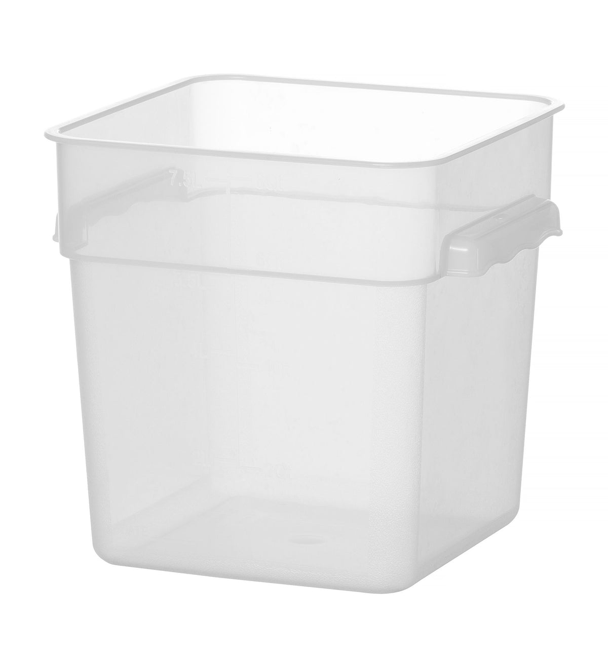 CONTENITORE PER ALIMENTI GRADUATO, HENDI, 3,8L, 190X190X(H)180MM - 870914