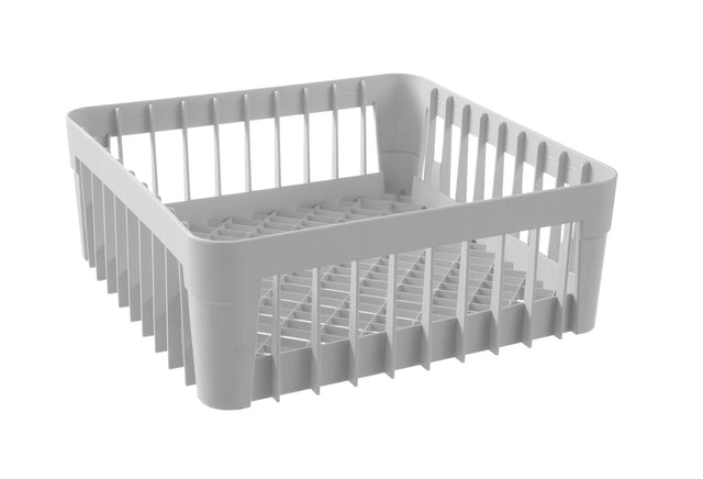 CESTELLO PER LAVASTOVIGLIE PER BICCHIERI, HENDI, CON 20 PIOLI DI SUPPORTO, 400X400X(H)110MM - 871348