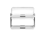 DISPLAY CON COPERCHIO A RULLO, HENDI, NERO, 380X260X(H)170MM, RETTANGOLARE - 871638