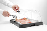 DISPLAY DI RAFFREDDAMENTO DOPPIO ROLL-TOP DUO UNIQ, HENDI, DESIGNED BY ROBERT BRONWASSER, NERO, 480X - 871812