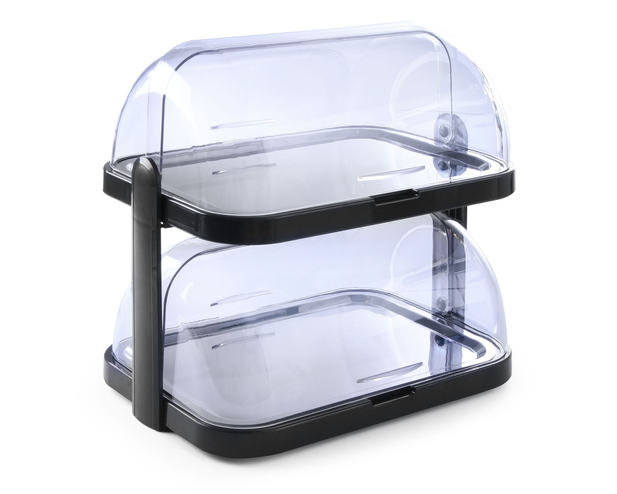 DISPLAY DI RAFFREDDAMENTO ROLL-TOP, DOPPIO, HENDI, GRIGIO SCURO, 440X320X(H)440MM - 871881