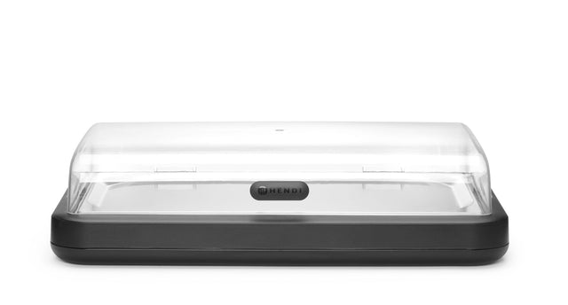 DISPLAY DI RAFFREDDAMENTO UNIQ, HENDI, DESIGNED BY ROBERT BRONWASSER, GN 1/1, NERO, 593X389X(H)147MM - 871904