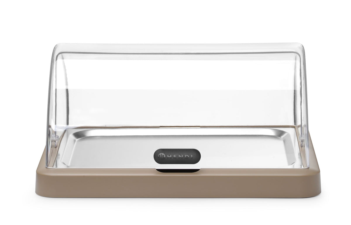 DISPLAY DI RAFFREDDAMENTO ROLL-TOP DUO UNIQ, HENDI, DESIGNED BY ROBERT BRONWASSER, SINGOLO, NERO, 46 - 871805