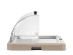 DISPLAY DI RAFFREDDAMENTO DOPPIO ROLL-TOP DUO UNIQ, HENDI, DESIGNED BY ROBERT BRONWASSER, NERO, 480X - 871812