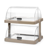 DISPLAY DI RAFFREDDAMENTO ROLL-TOP DUO UNIQ, HENDI, DESIGNED BY ROBERT BRONWASSER, SINGOLO, NERO, 46 - 871805