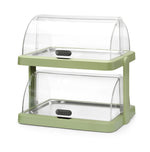 DOPPIO DISPLAY DI RAFFREDDAMENTO ROLL-TOP DUO UNIQ, HENDI, DESIGNED BY ROBERT BRONWASSER, VERDE, 480 - 871973