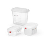 CONTENITORE GN 1/9 POLIPROPILENE, HENDI, GN 1/9, 1L, TRASPARENTE, 176X108X(H)100MM - 873137