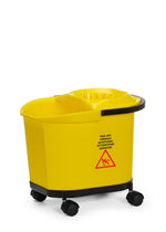 SECCHIO PER SCOPA, HENDI, 16L, GIALLO, 405X296X(H)340MM - 873397