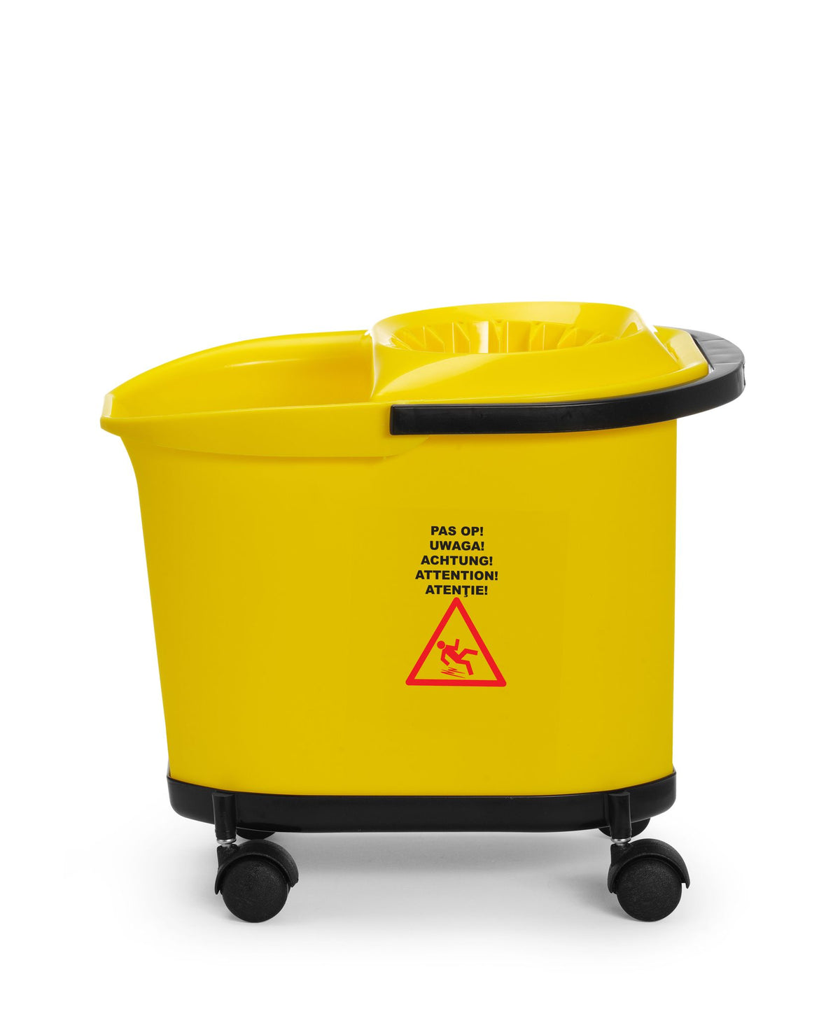 SECCHIO PER SCOPA, HENDI, 16L, GIALLO, 405X296X(H)340MM - 873397