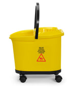 SECCHIO PER SCOPA, HENDI, 16L, GIALLO, 405X296X(H)340MM - 873397
