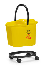 SECCHIO PER SCOPA, HENDI, 16L, GIALLO, 405X296X(H)340MM - 873397