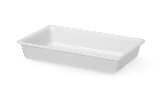 VASSOIO DI PREPARAZIONE, 6L, BIANCO, 430X285X(H)75MM