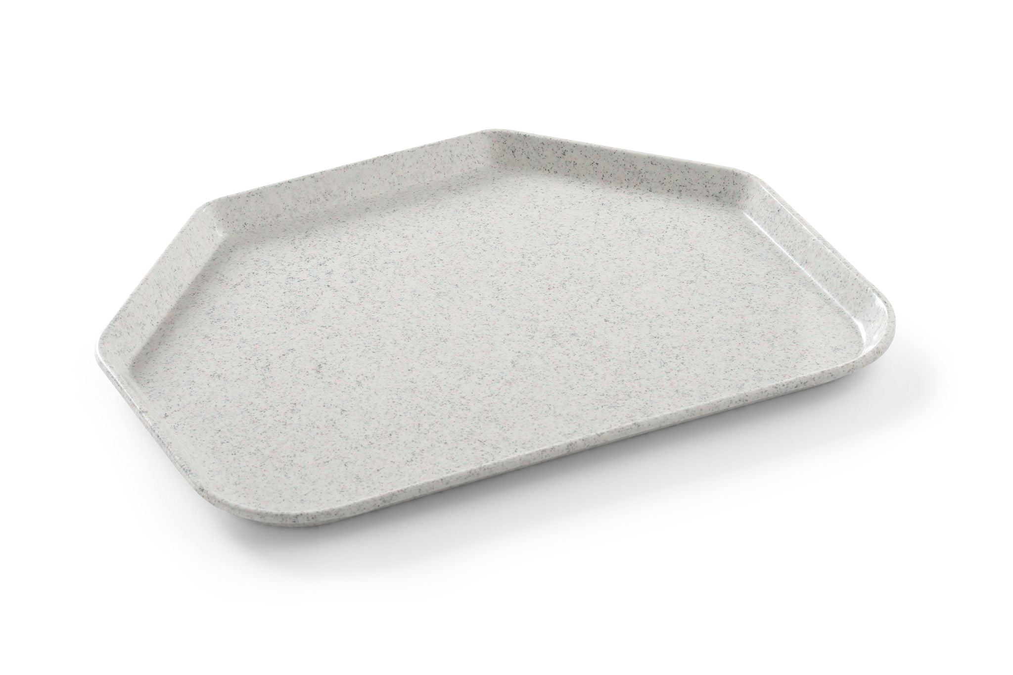 VASSOIO, TRAPEZOIDALE , AMERBOX, GRANITO, 455X355MM - 876657