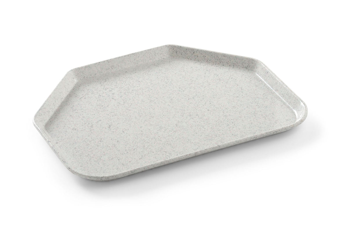 VASSOIO, TRAPEZOIDALE , AMERBOX, GRANITO, 455X355MM - 876657