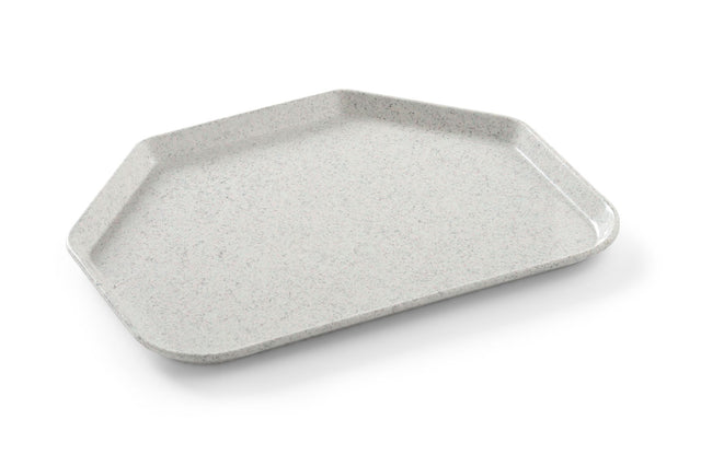 VASSOIO, TRAPEZOIDALE , AMERBOX, GRANITO, 455X355MM - 876657