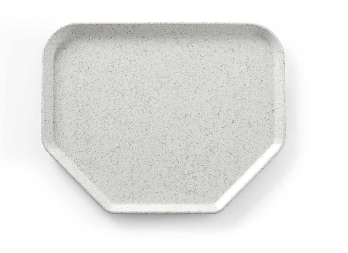 VASSOIO, TRAPEZOIDALE , AMERBOX, GRANITO, 455X355MM - 876657
