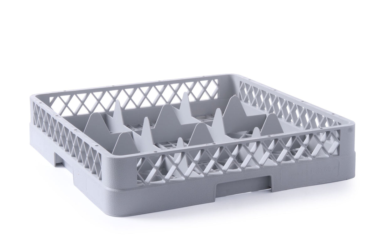 CESTELLO PER LAVASTOVIGLIE PER BICCHIERI, HENDI, 16 SETTORI, 500X500X(H)104MM - 877043