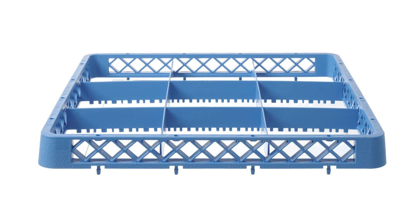 RIALZO PER CESTELLO PER LAVASTOVIGLIE, 9 SETTORI 150X150 MM, 500X500X(H)45MM