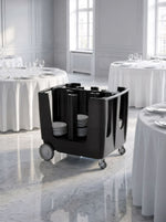 TROLLEY PER PIATTI, AMERBOX, 930X720X(H)785MM - 877906