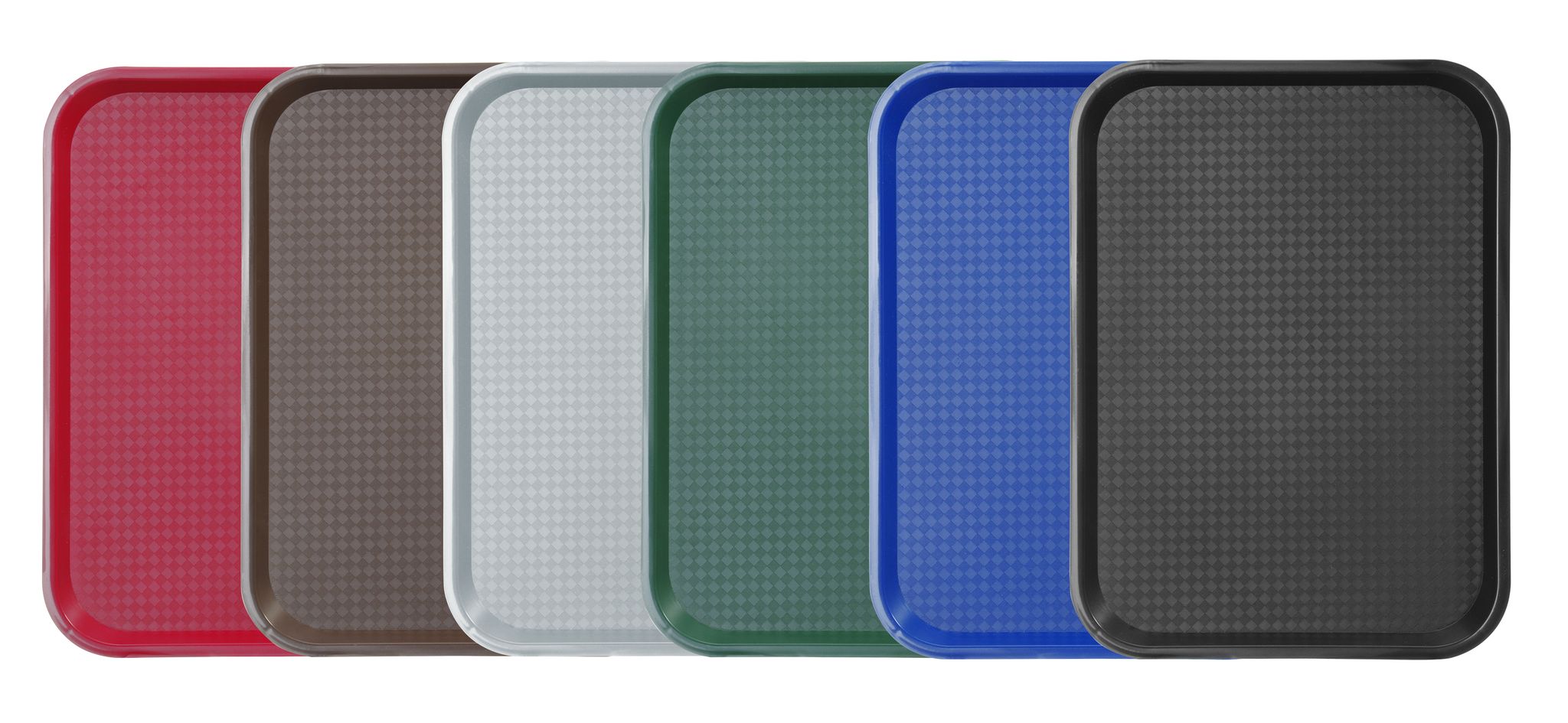 VASSOI DA FAST FOOD MEDI, HENDI, ROSSO, 305X415X(H)20MM - 878910