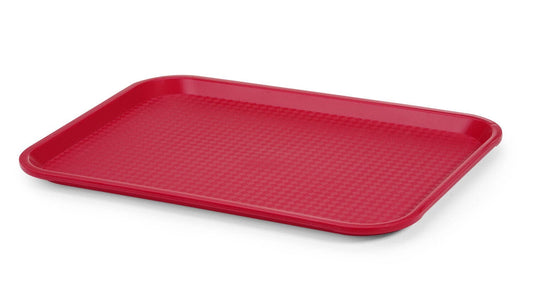 VASSOI DA FAST FOOD MEDI, ROSSO, 305X415X(H)20MM