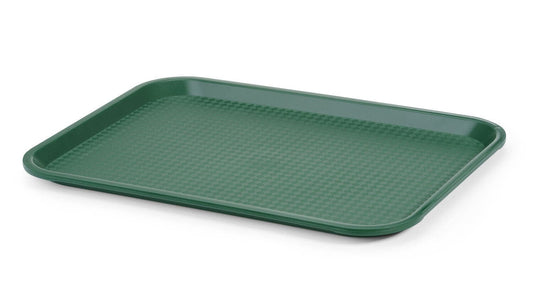 VASSOI DA FAST FOOD MEDI, VERDE, 305X415X(H)20MM