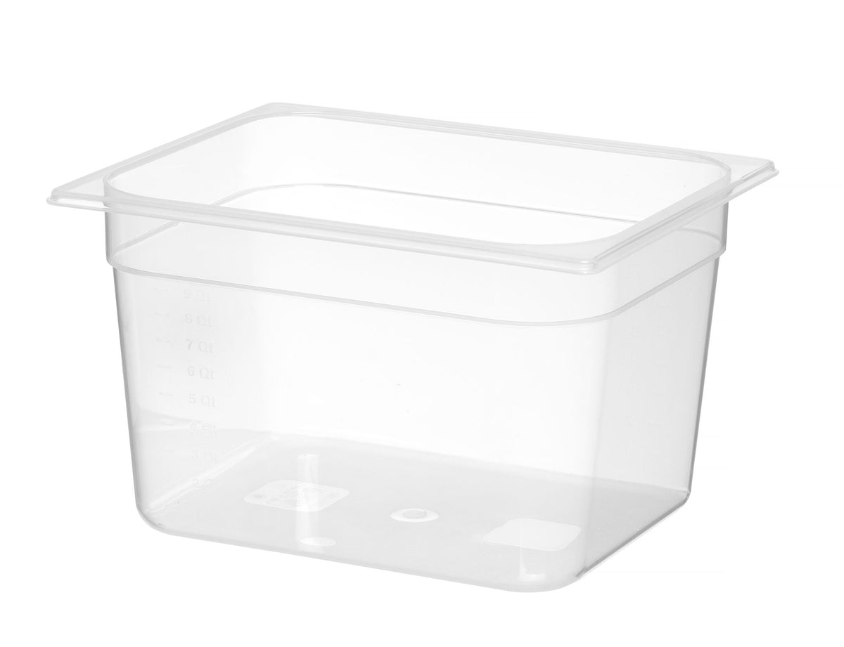 CONTENITORE GASTRONORM 1/2, HENDI, PROFI LINE, GN 1/2, 12,5L, TRASPARENTE, 325X265X(H)200MM - 880104