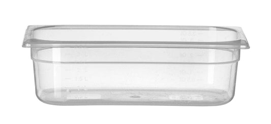 CONTENITORE GASTRONORM 1/3, PROFI LINE, GN 1/3, 4L, TRASPARENTE, 325X176X(H)100MM